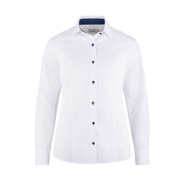 BUSINESS&CASUAL Bluse 1/1, kontrast, Damen