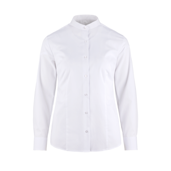BUSINESS&CASUAL Stehkragenbluse 1/1, Damen