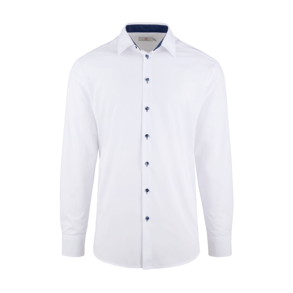 BUSINESS&CASUAL Hemd 1/1, kontrast, Herren