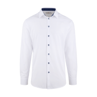 BUSINESS&CASUAL Hemd 1/1, kontrast, Herren